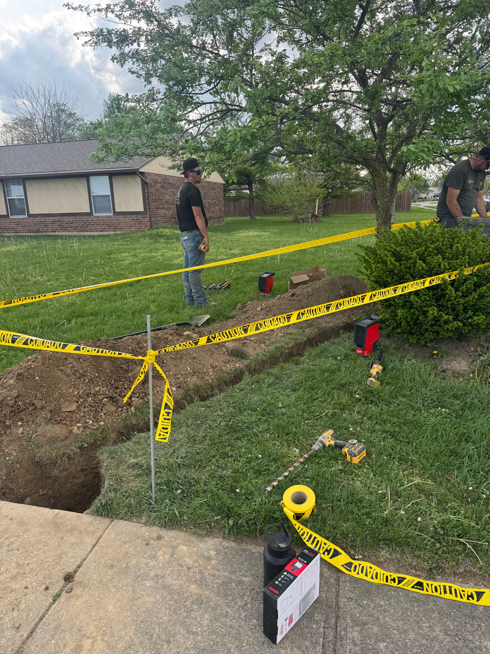 Gallery photos for HOA Entrance Power Restored with Underground Service and Meter Upgrade: Image #1