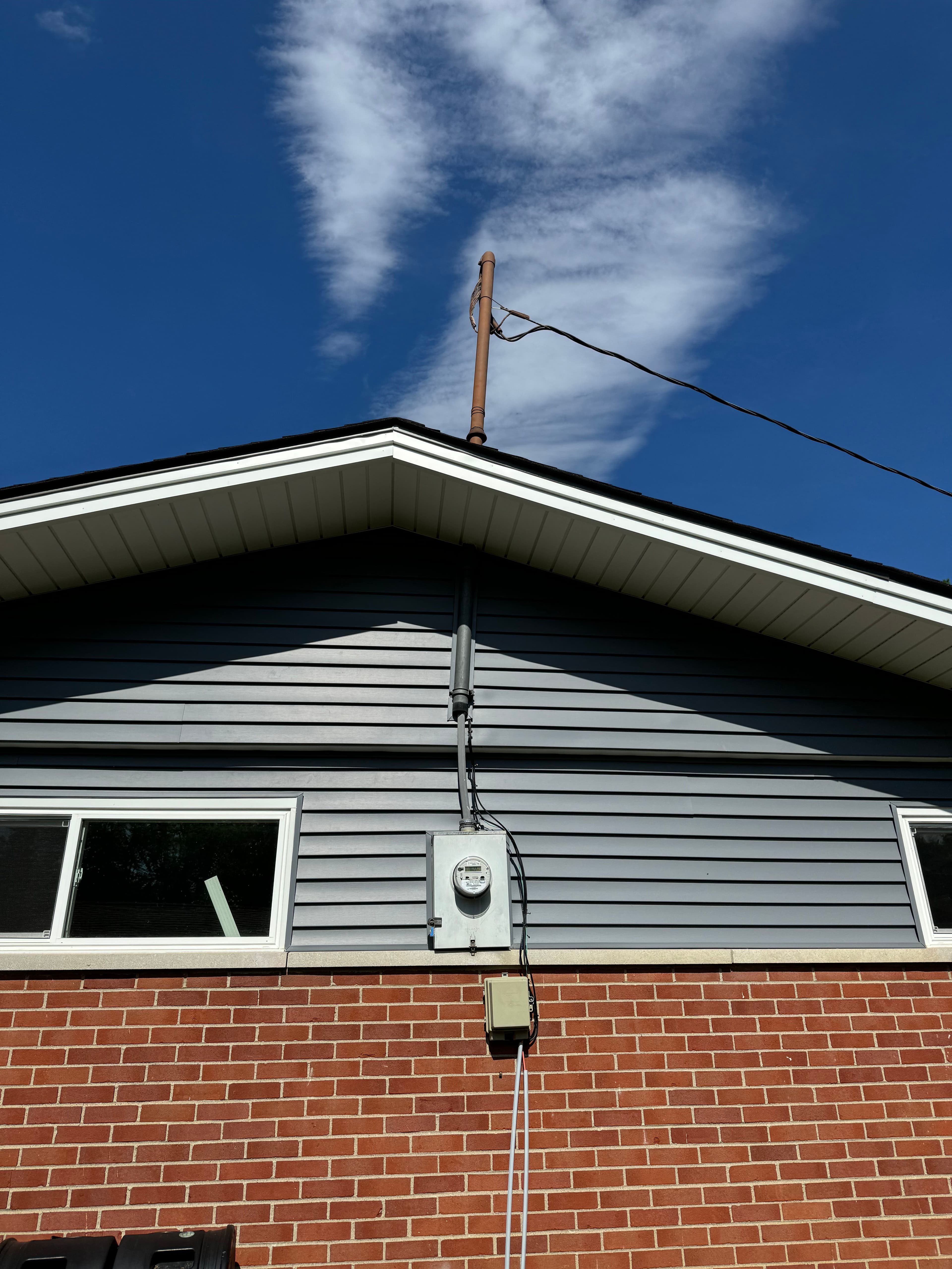 Project Damaged Service Entrance Removed and Replaced with a 200 Amp Upgrade image