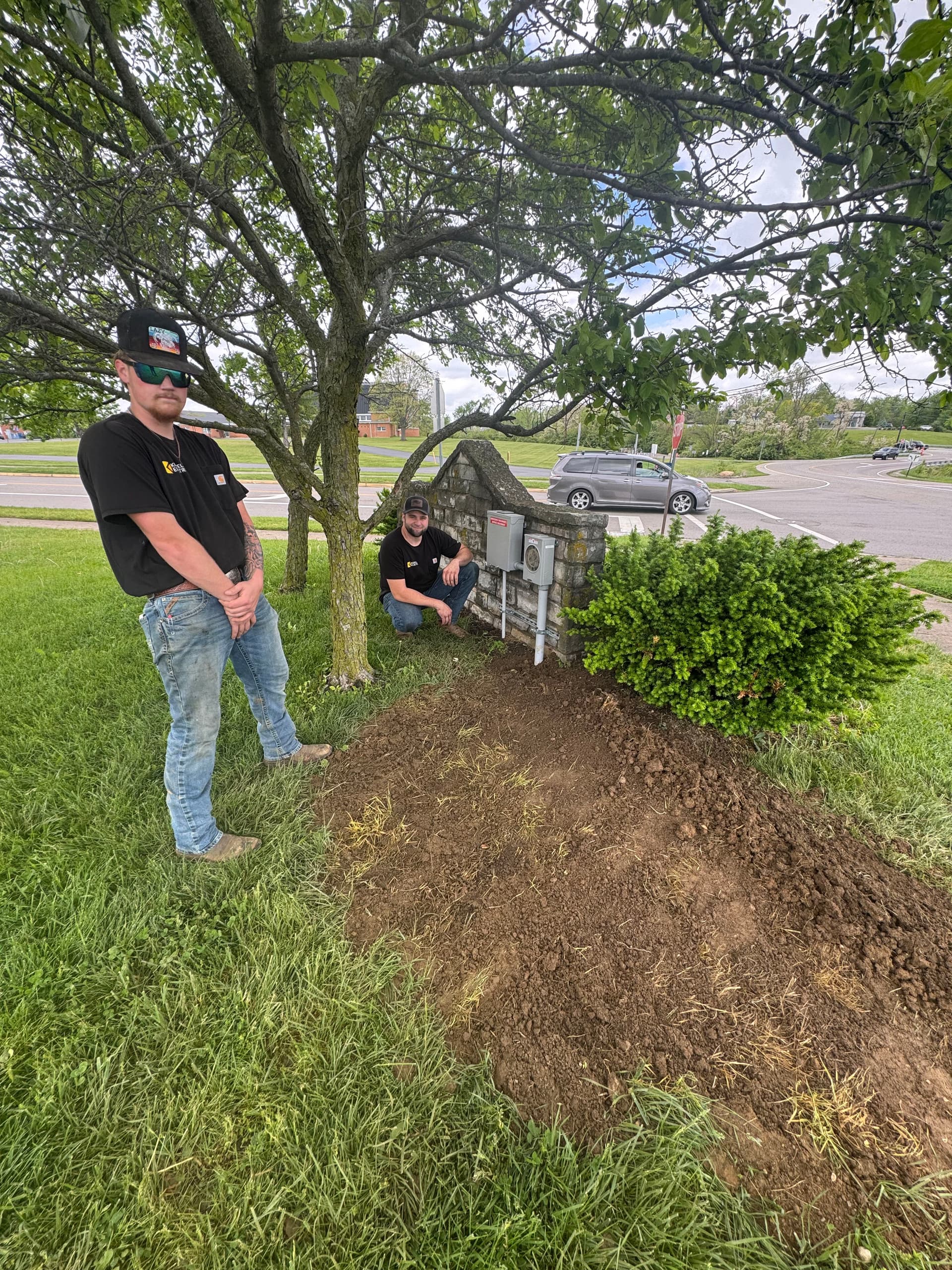 Gallery photos for HOA Entrance Power Restored with Underground Service and Meter Upgrade: Image #2