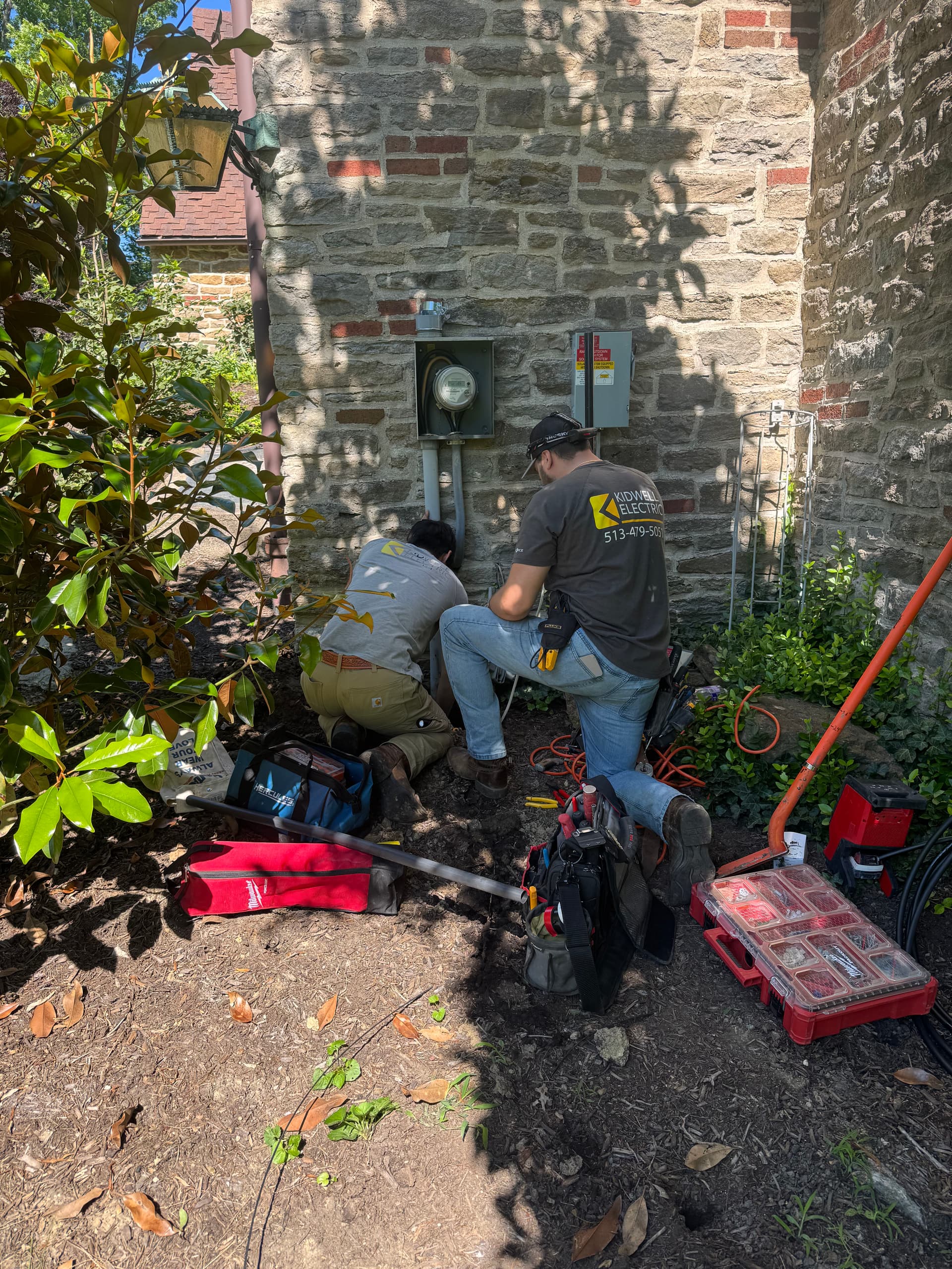Underground Power Line Replacement and 200 to 400 Amp Service Upgrade image