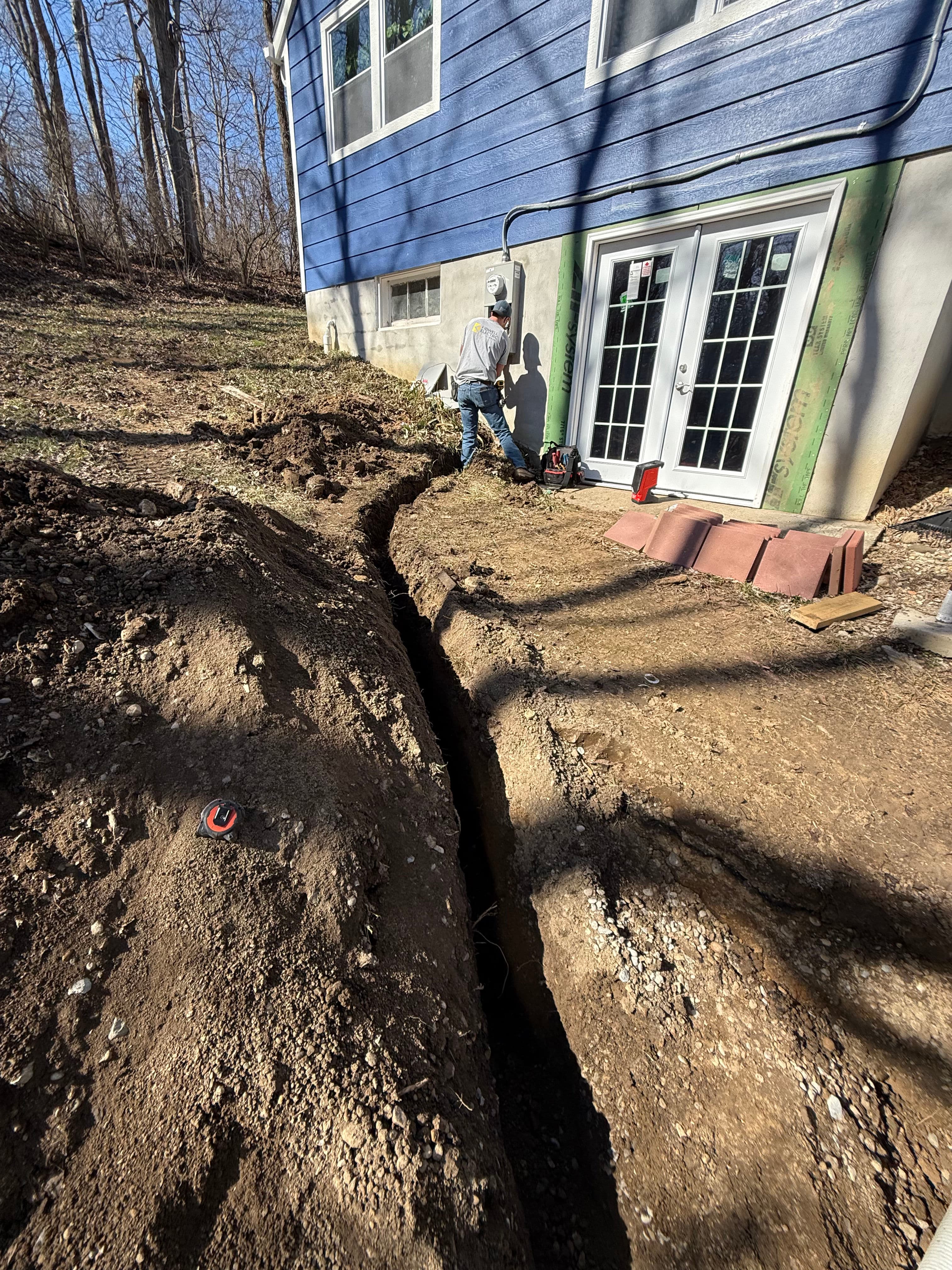 Project Sub Panel Installation and Lighting Setup in Dayton Garage image