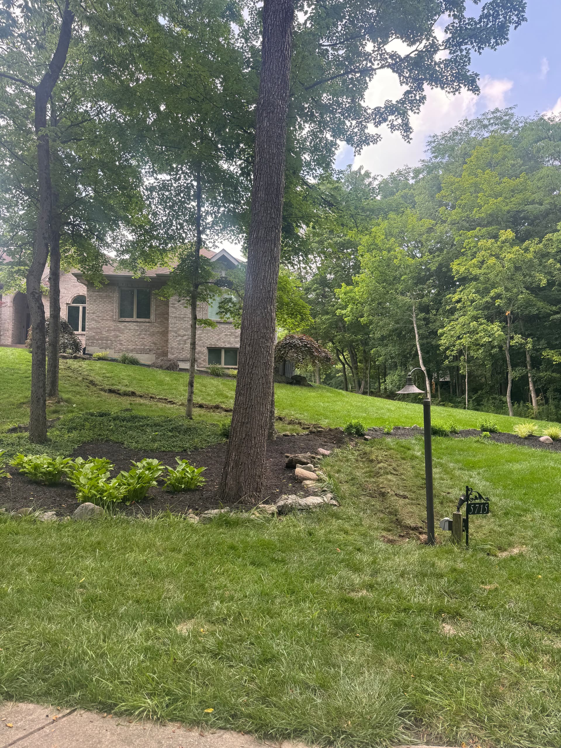 Gallery photos for Underground Electrical Trench Work for Barn Power and Post Light: Image #3