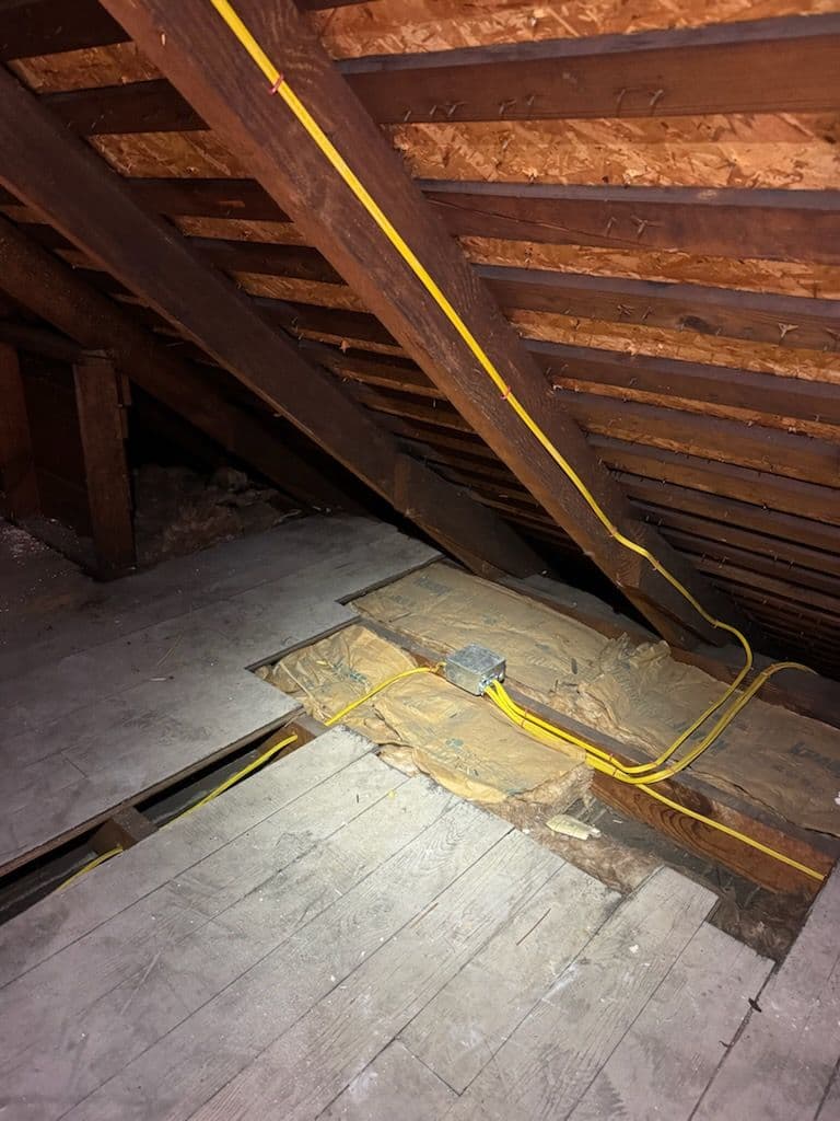 Gallery photos for Knob-and-Tube Removal and Re-Wire in Middletown: Image #1